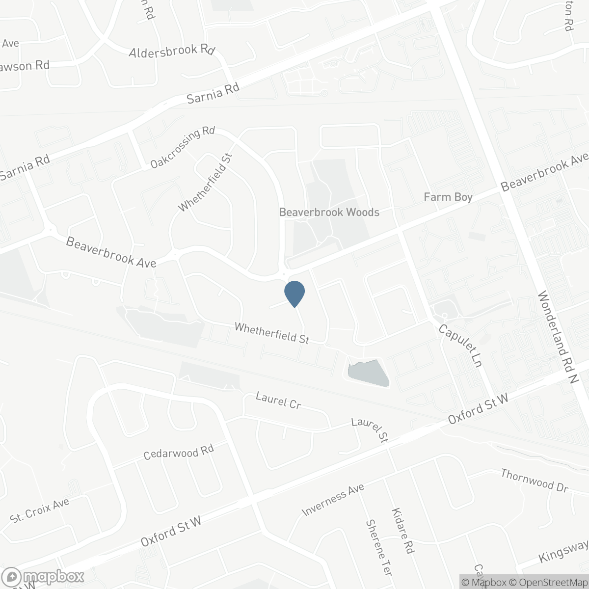 714 OAKCROSSING ROAD, London, Ontario N6H 5V9